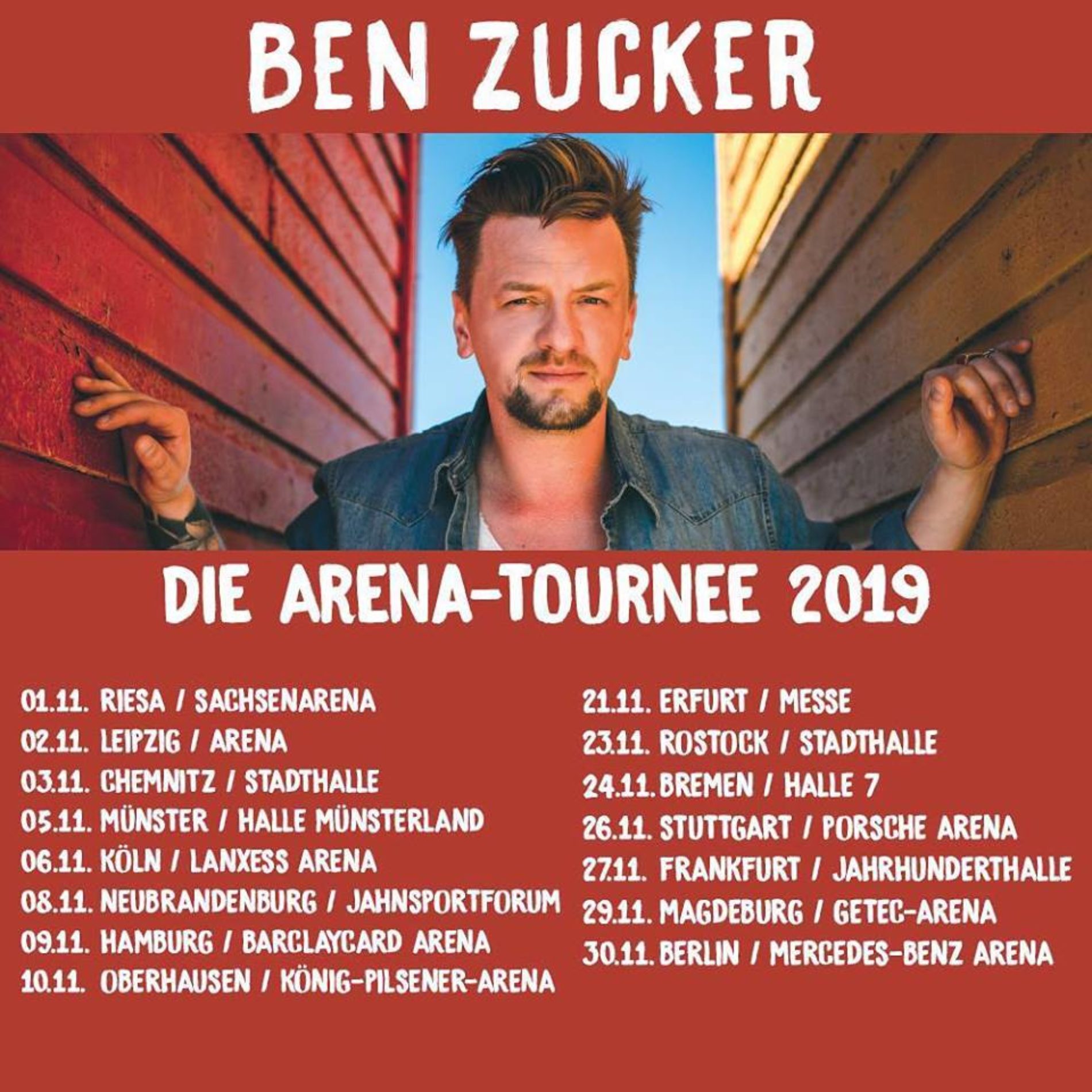 Ben Zucker auf Hallentour - Konzert- und Musiknews, Konzertberichte