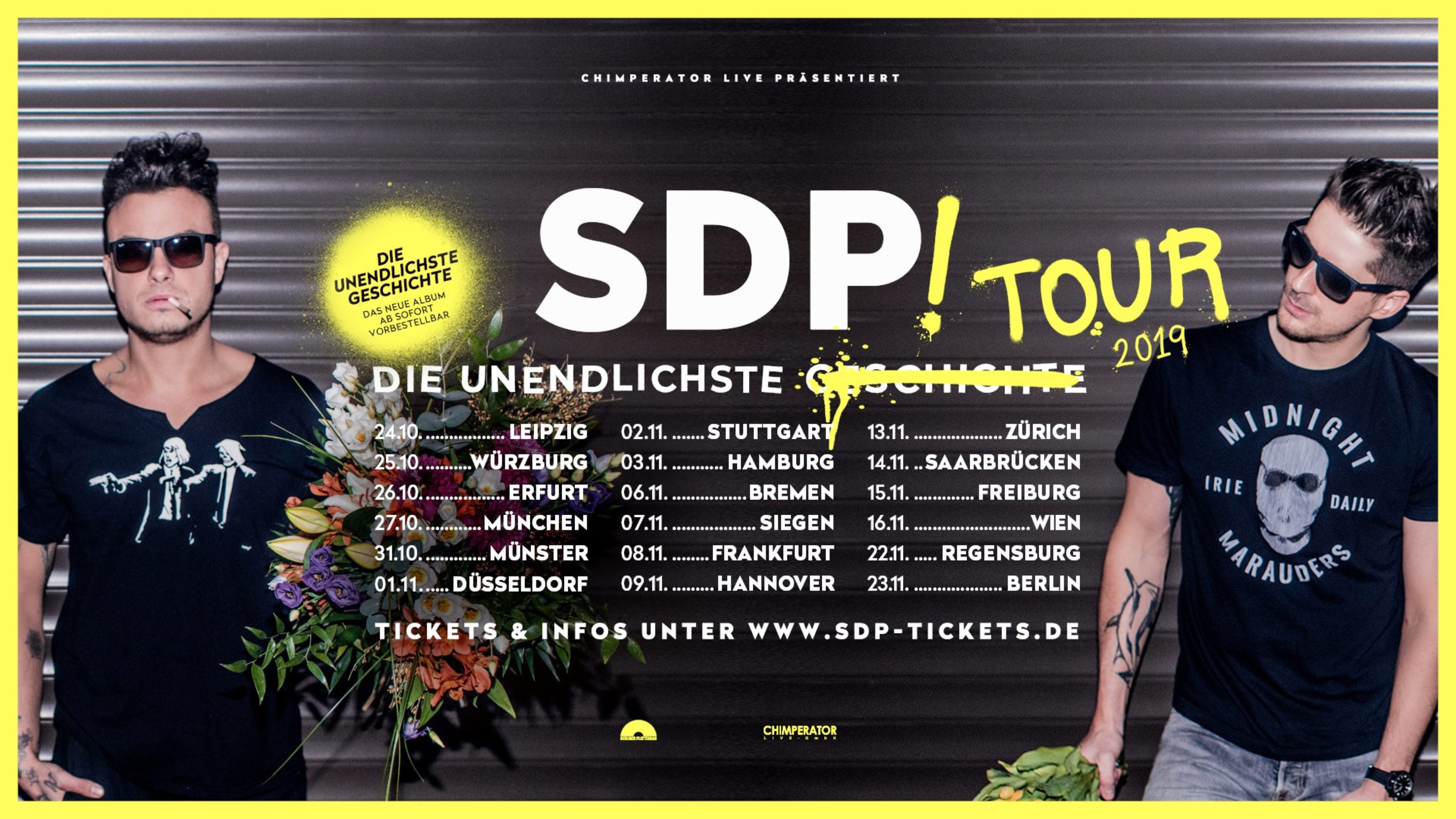 sdp tour