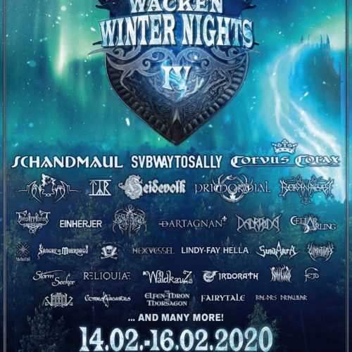 Wacken Winter Nights – vollständiges Lineup und Festivalplan sind da!