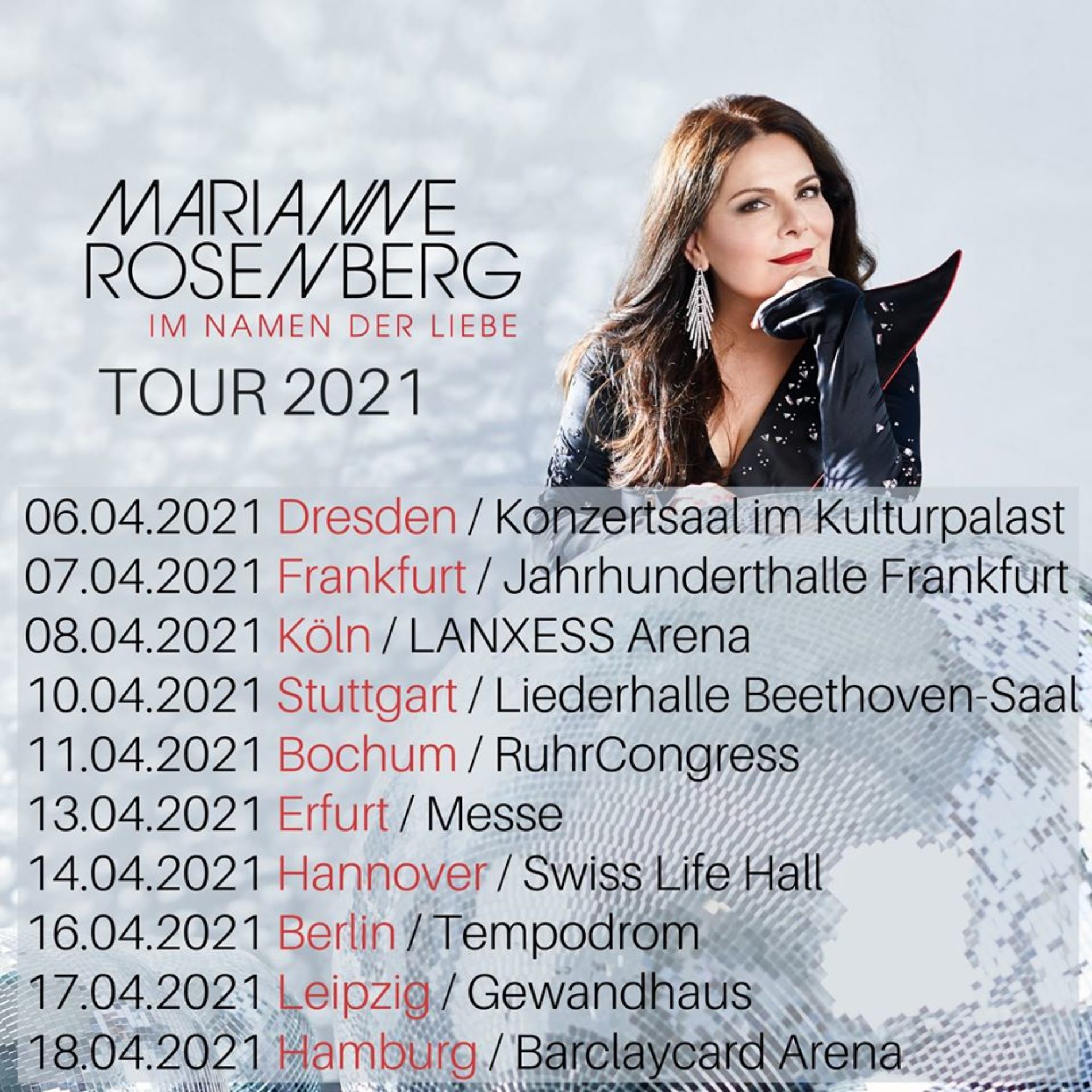 Marianne Rosenberg – Tour 2021