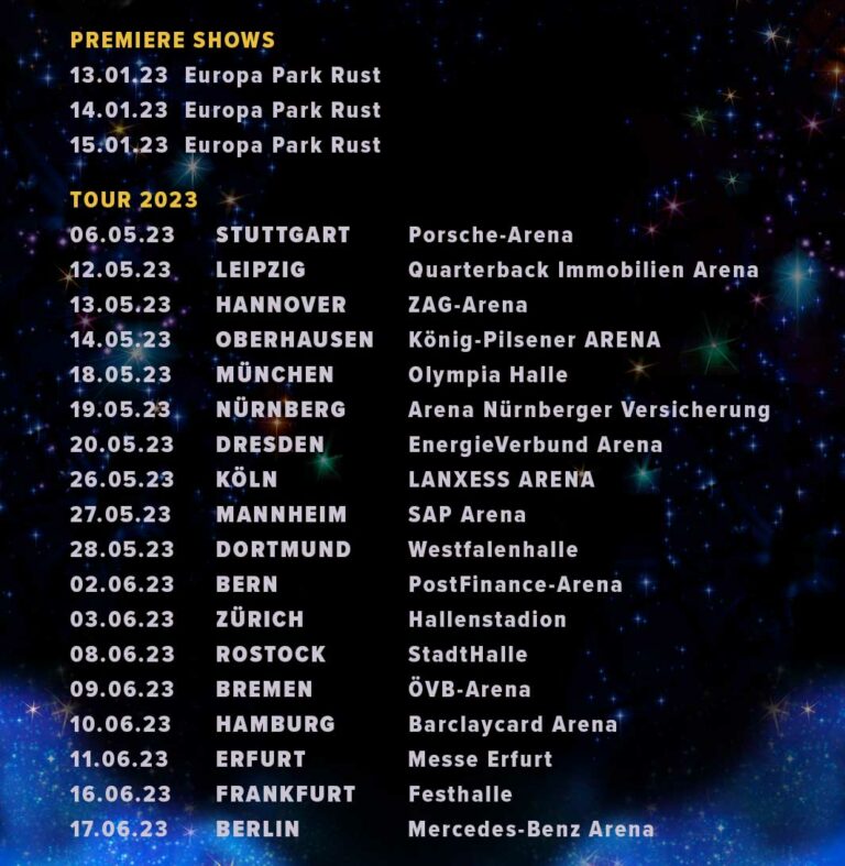 DJ Bobo Tour 2023 Archive Concertvisions