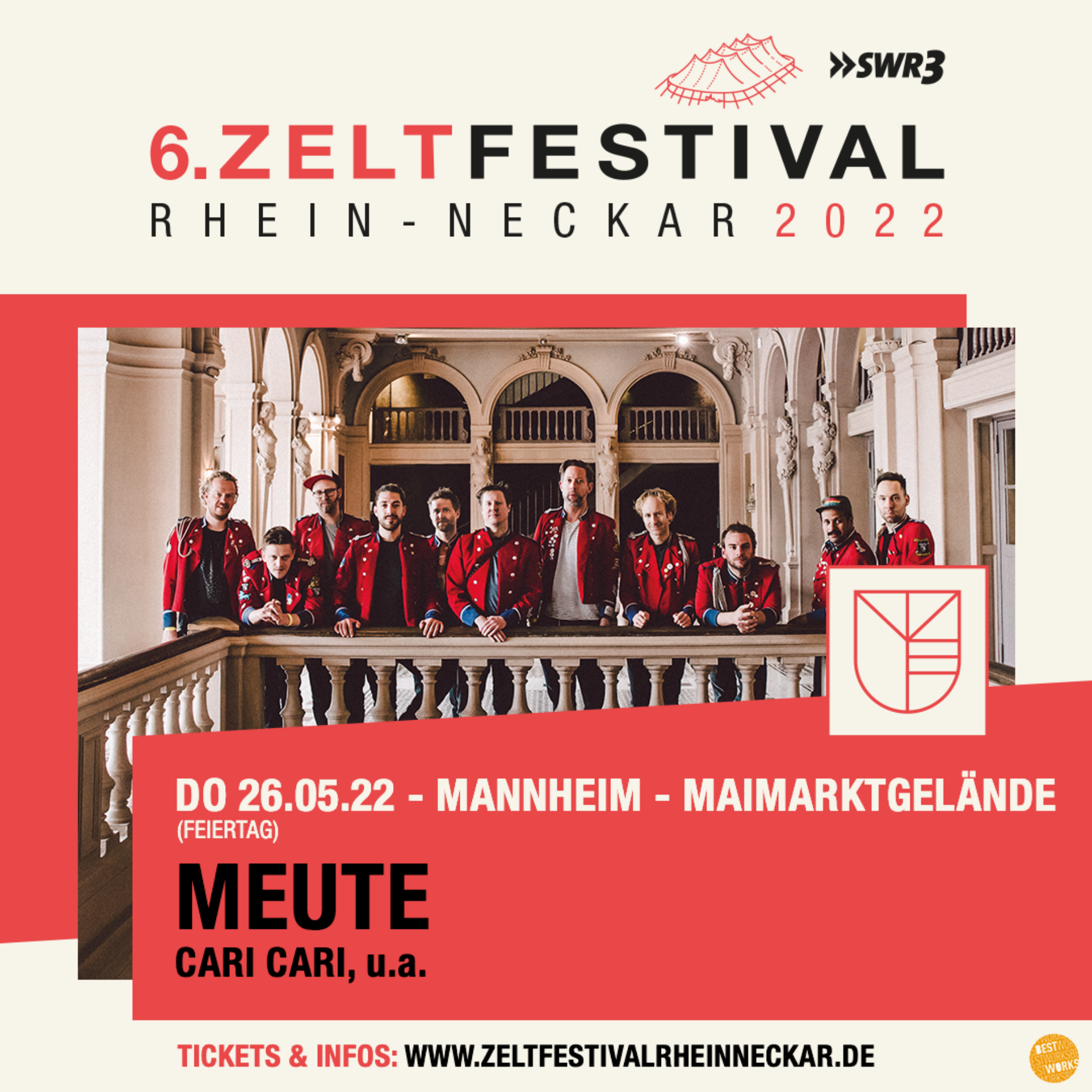 6. Zeltfestival Rhein Neckar – 2022 – Meute