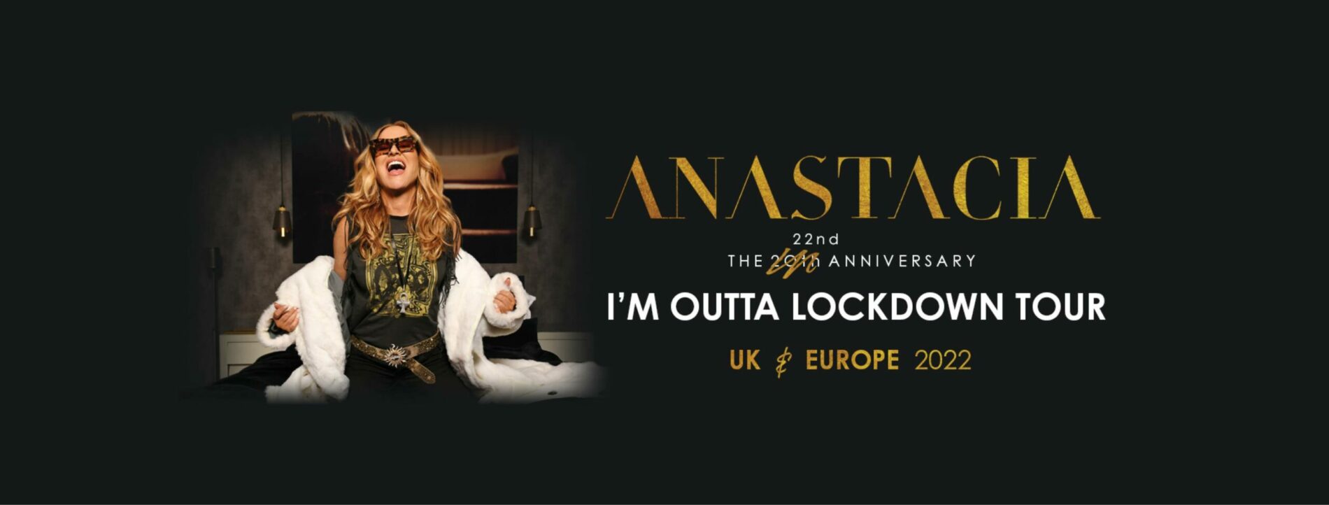 Anastacia – 2022 wieder in Deutschland!