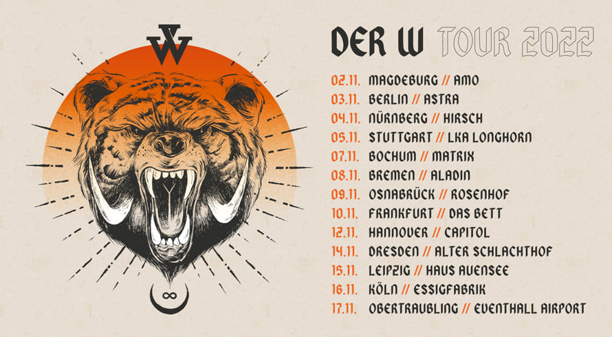 der w tour vorband