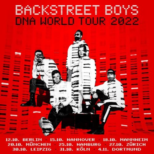 Backstreet Boys im Herbst 22 in Deutschland!