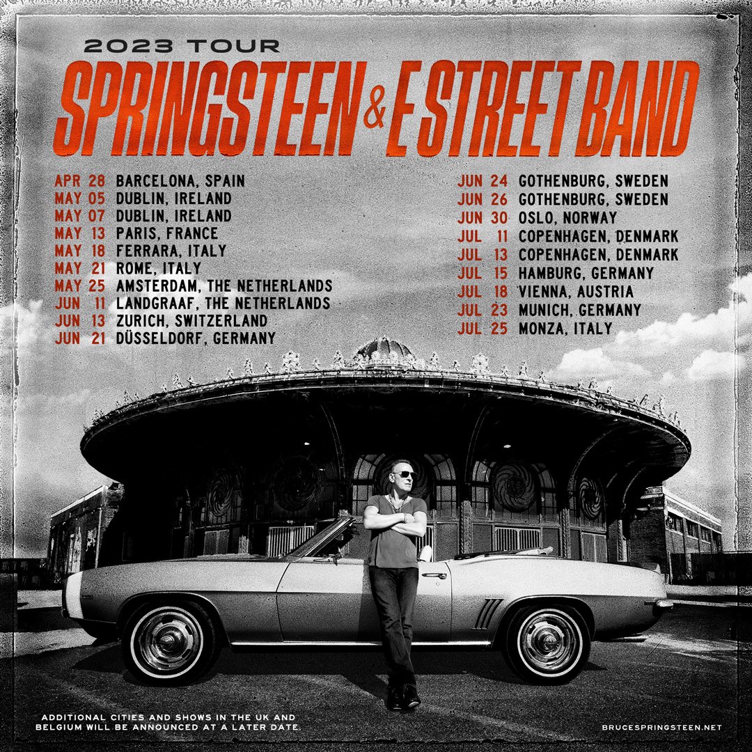 Tour Springsteen 2023