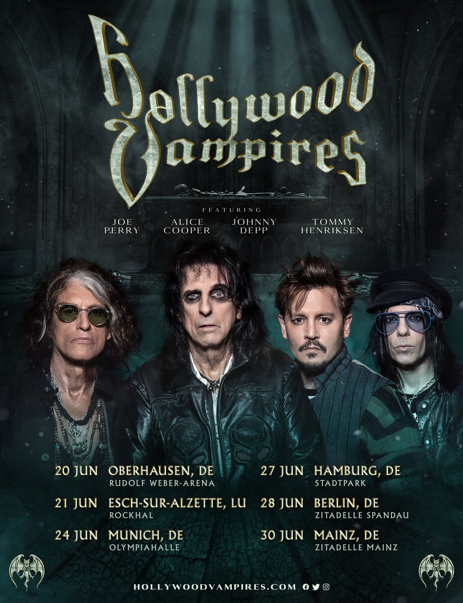 hollywood vampires tour 2023 besetzung