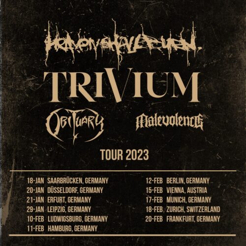 Heaven Shall Burn und Trivium 2023 gemeinsam auf Tour