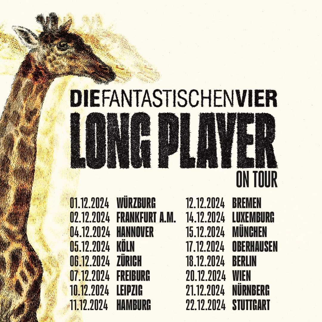 Die Fantastischen Vier mit Long Player on Tour Concertvisions