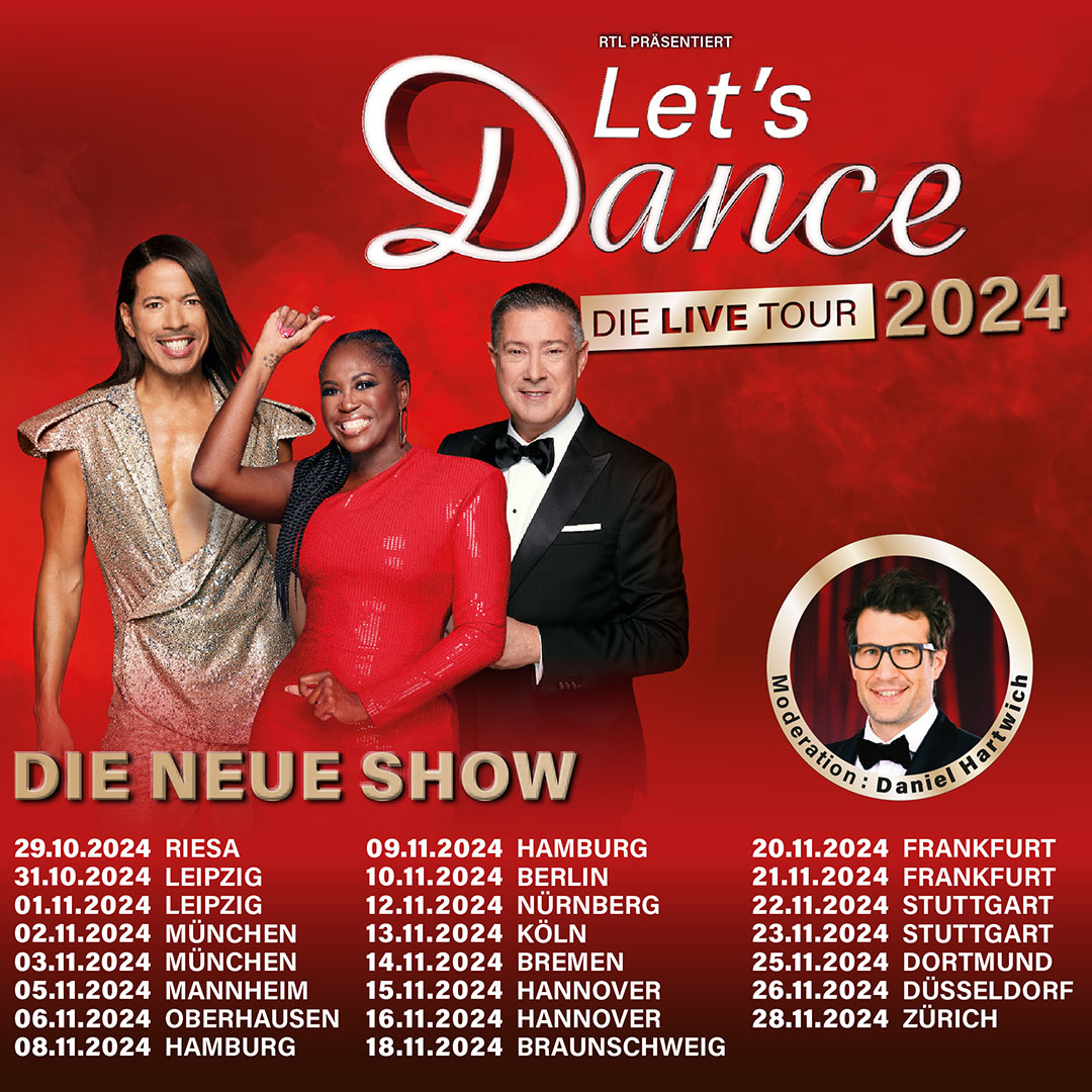 Let’s Dance Termine 2025 Concertvisions
