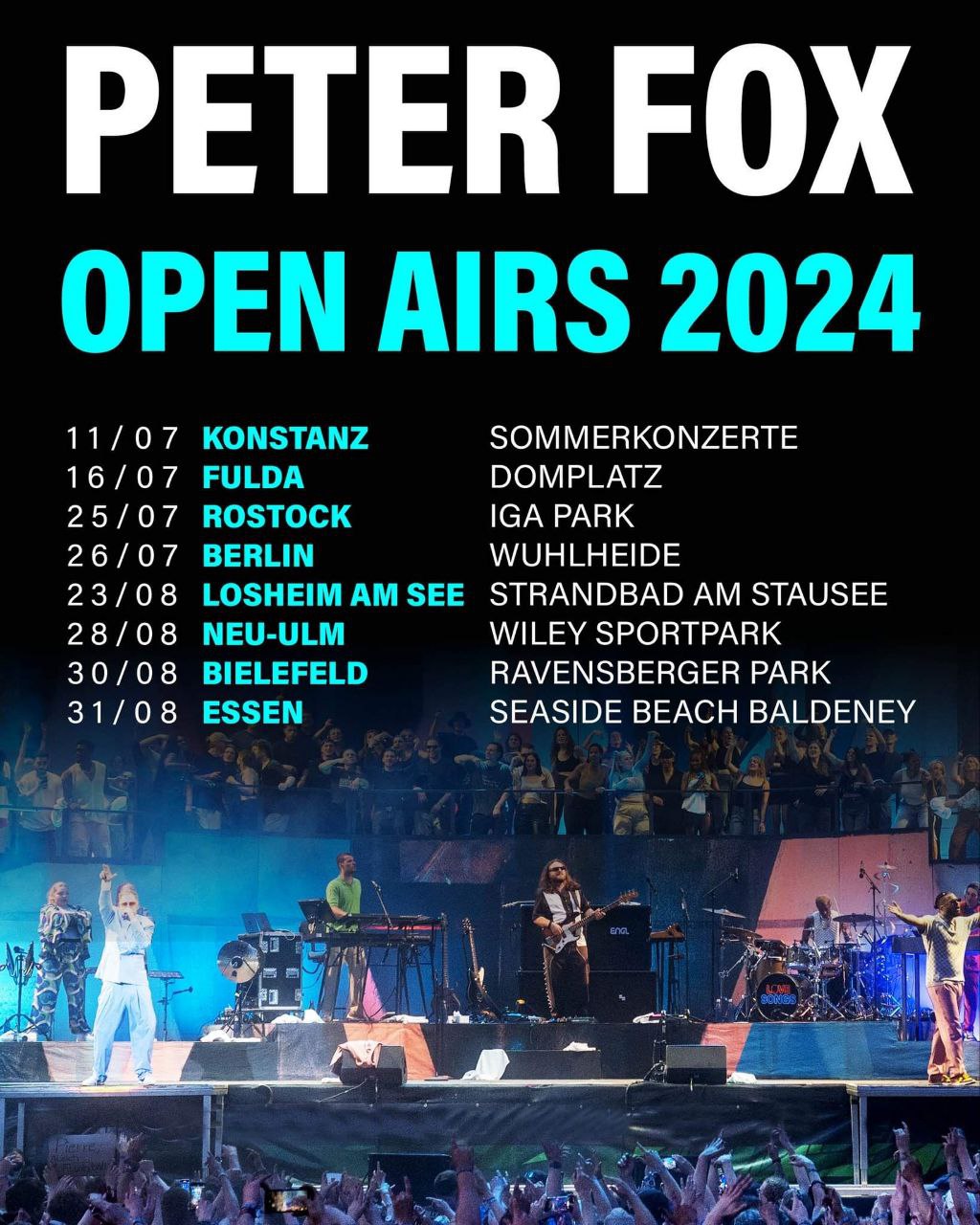 Peter Fox Open Airs 2024 Concertvisions