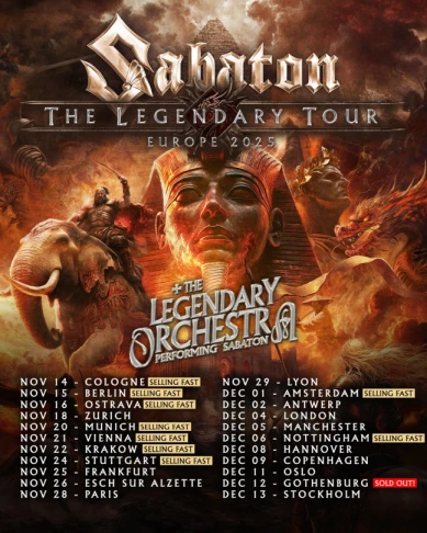 Sabaton 2025