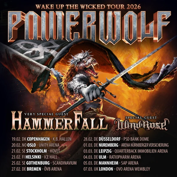 Powerwolf Tour 2026