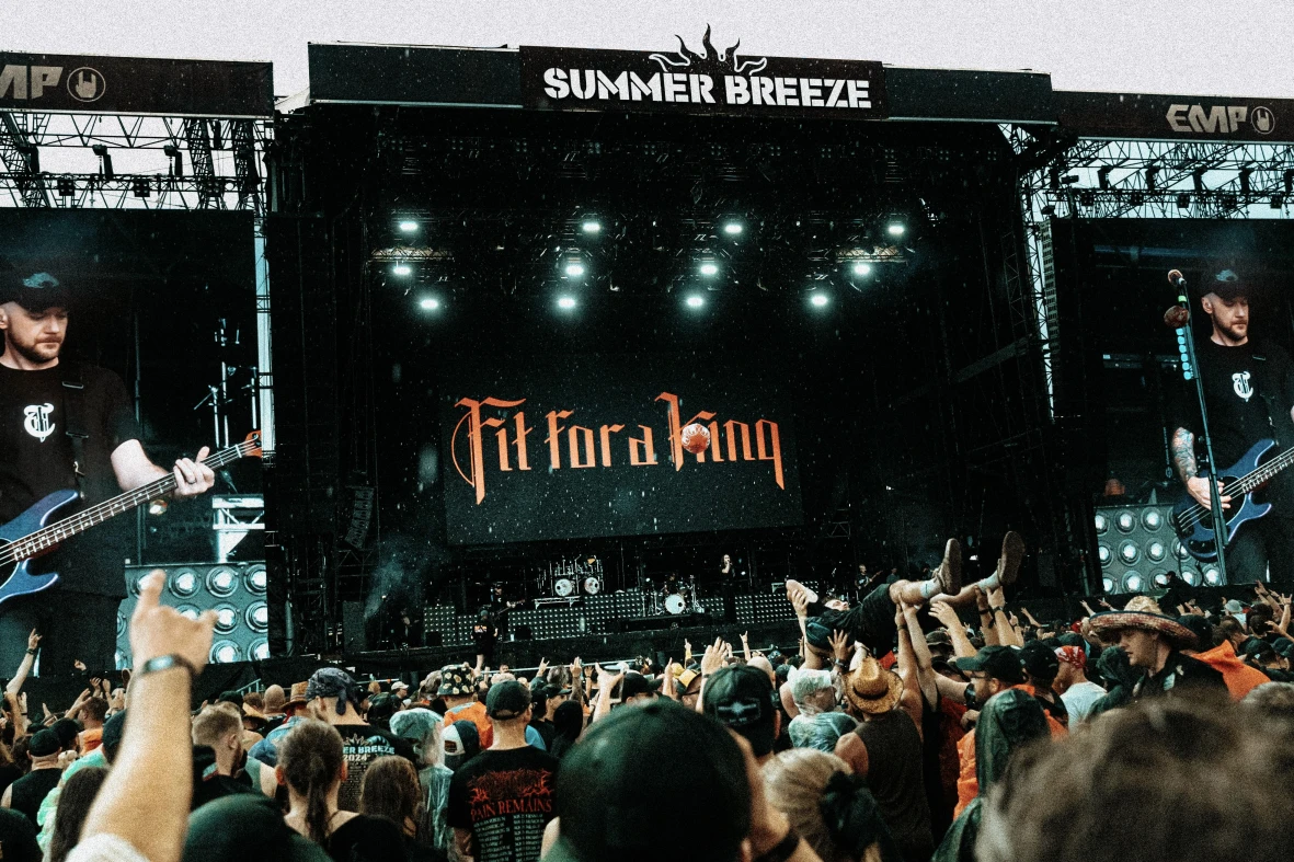 Fit For A King beim Summer Breeze 2025