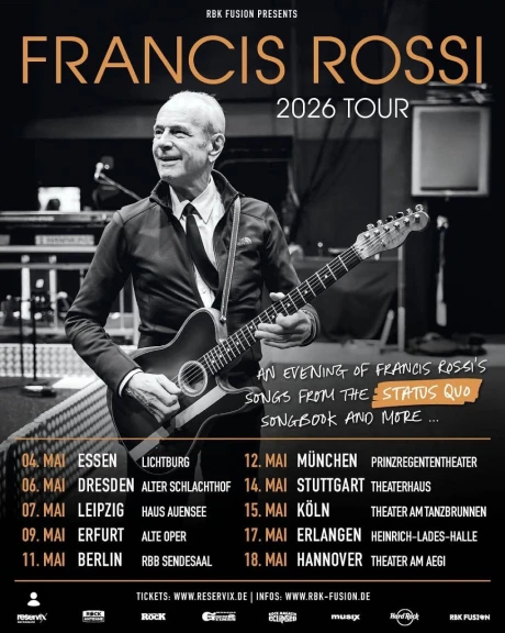 Francis Rossi Tour 2026