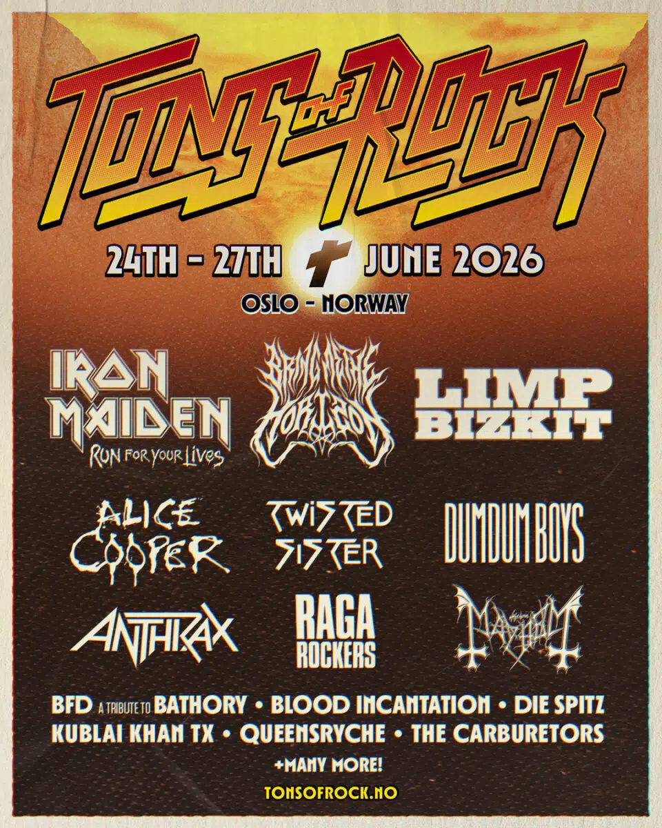 Tons Of Rock 2026