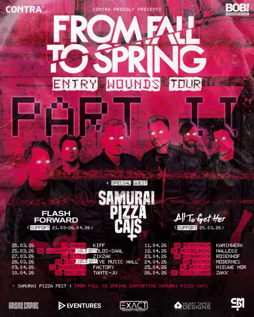 From Fall To Spring, 2026 Tour