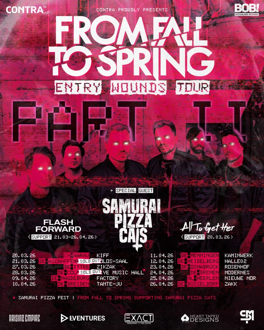 From Fall To Spring, 2026 Tour