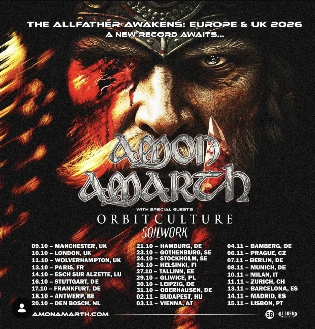 Amon Amarth 2026