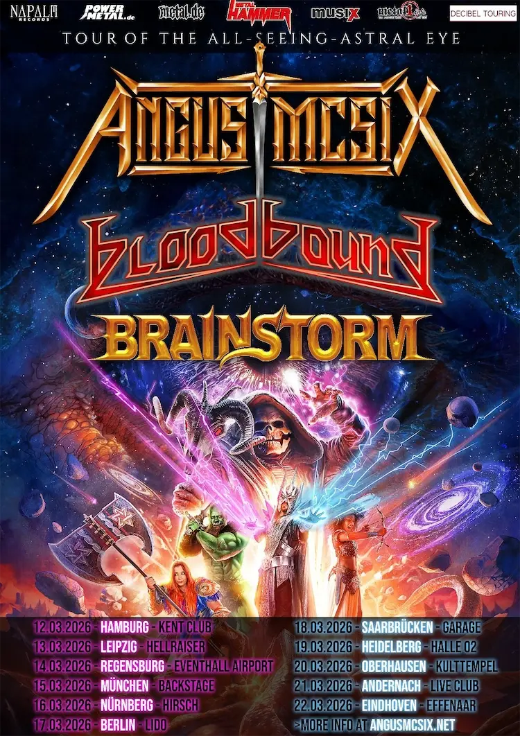 Angus McSix Tour 2026