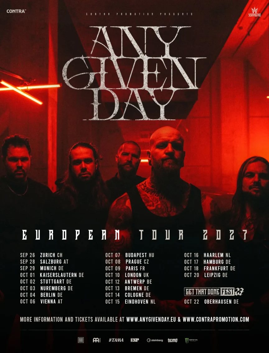 Any Given Day neue Termine 2027