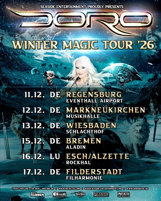 Doro Pesch live 2026, Winter Magic Tour