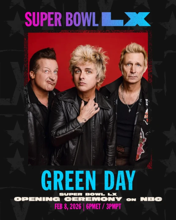 Green Day, Super Bowl LX