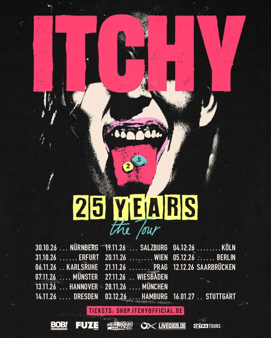 Itchy 2026 - Tour