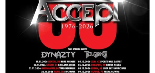 Accept - Jubiläumstour 2026, 50 Jahre Accept