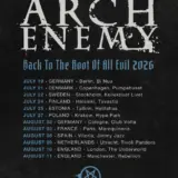 Arch Enemy Clubtour 2026 UK/EU