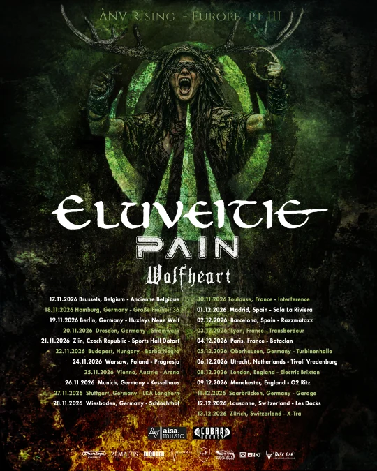 Eluveitie Tour 2026