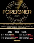 Foreigner 2026, 50 Jahre Jubiläums-Tour