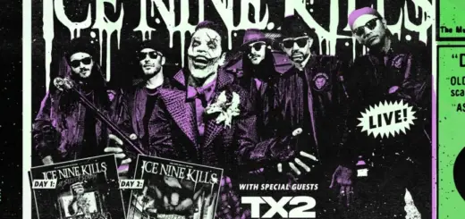 Die Ice Nine Kills kommen im Juni nach Deutschland und spielen The Silver Screm und Welcome To Horrorwood