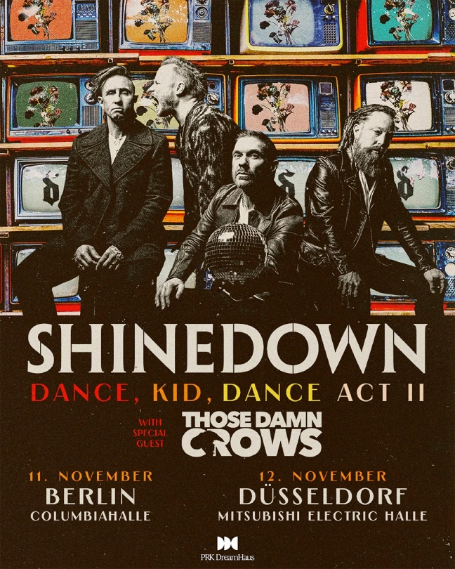 Shinedown Tour 2026, Deutschlandtermine