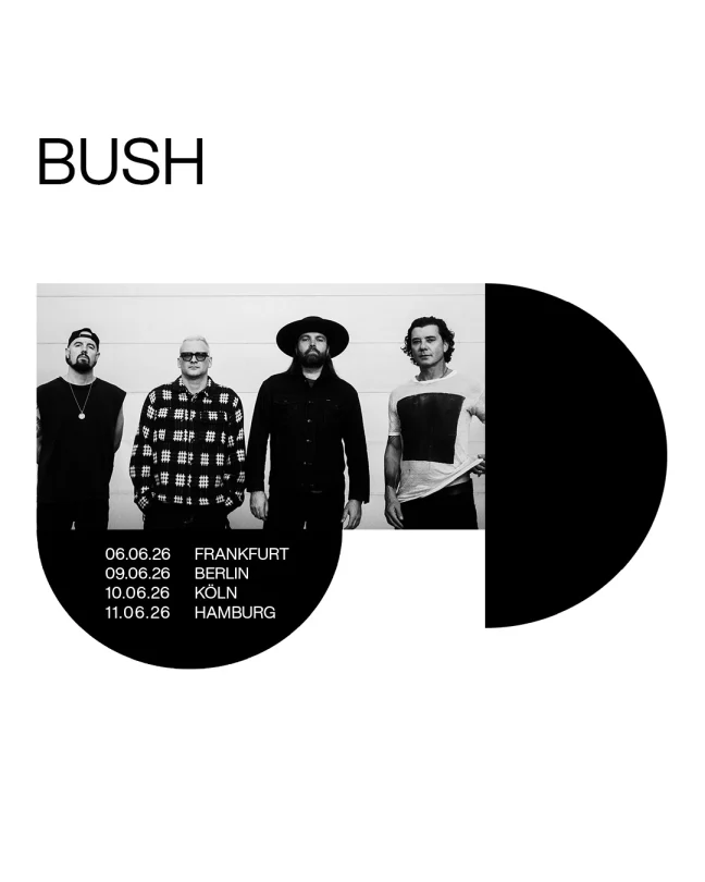 Bush Deutschland Tour 2026