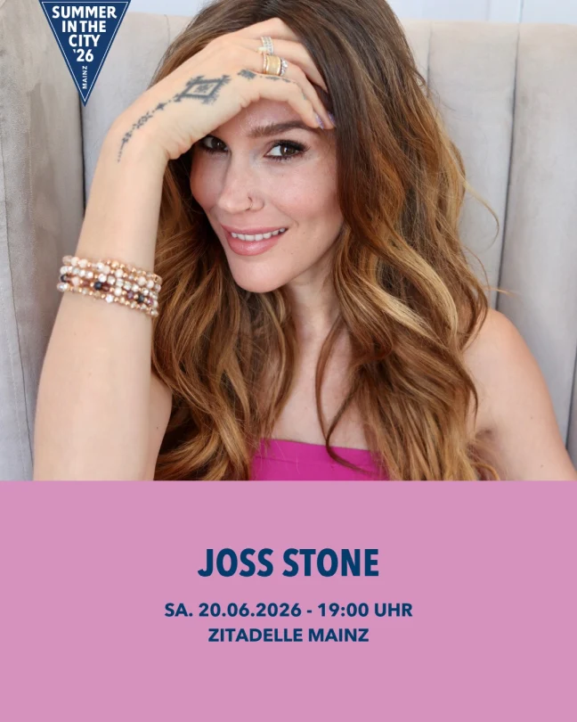 Joss Stone, Summer In The City Mainz 2026