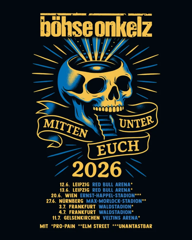 Böhse Onkelz Stadiontour 2026
