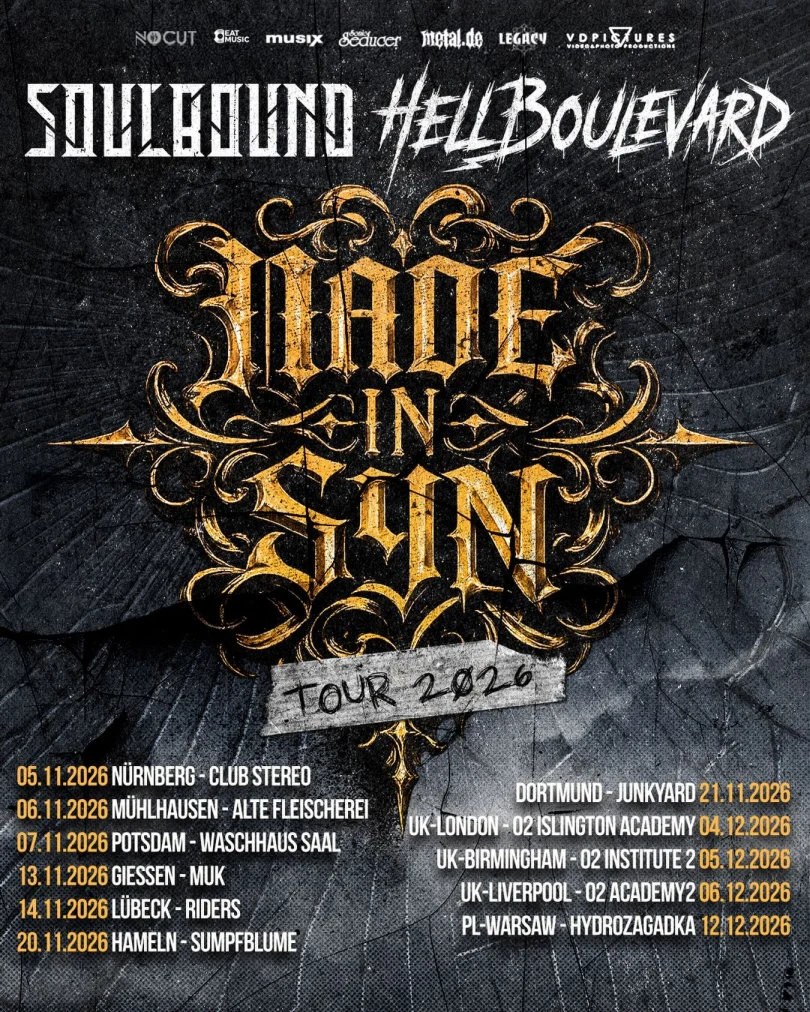 Soulbound Hell Boulevard Tour 2026