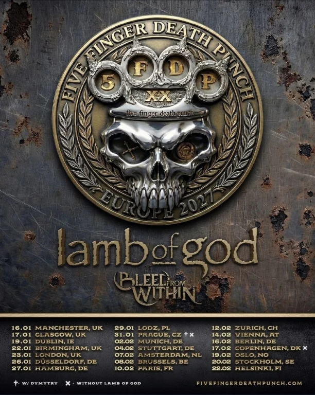 Five Finger Deathpunch Tour 2027