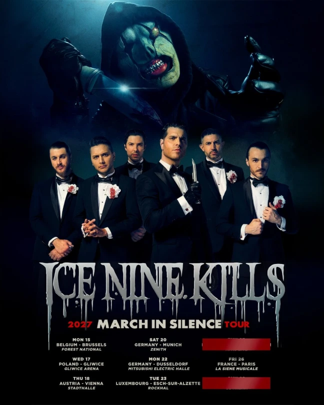 Ice Nine Kills March in Silence Tour 2027
