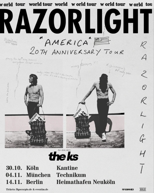 Razorlight, Tour 2026
