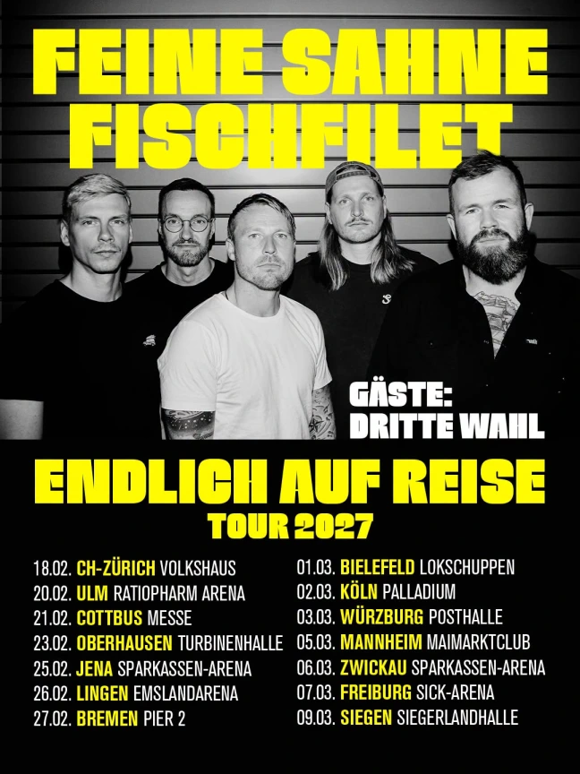 Feine Sahne Fischfilet, 2027 Tour