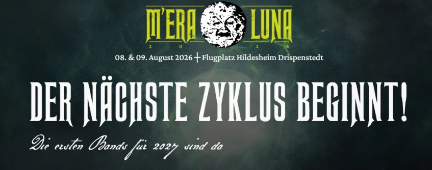 M'era Luna 2027 Line Up