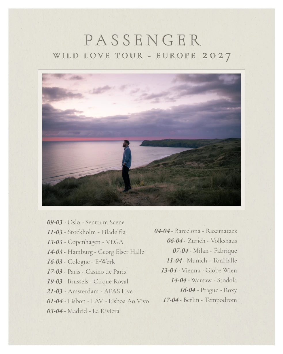 Passenger, Tour 2027