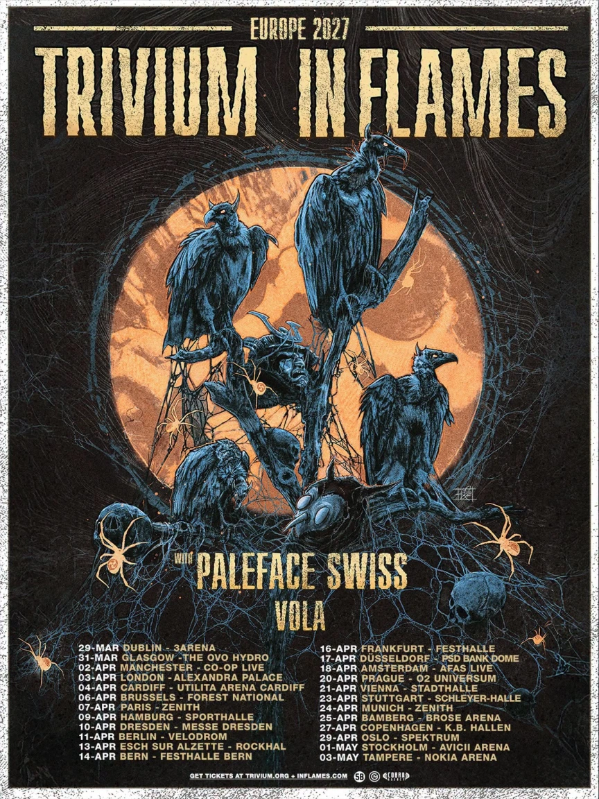 Trivium In Flames Tour 2027