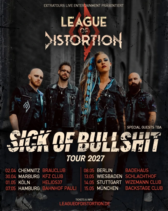 League Of Distortion Tour 2027