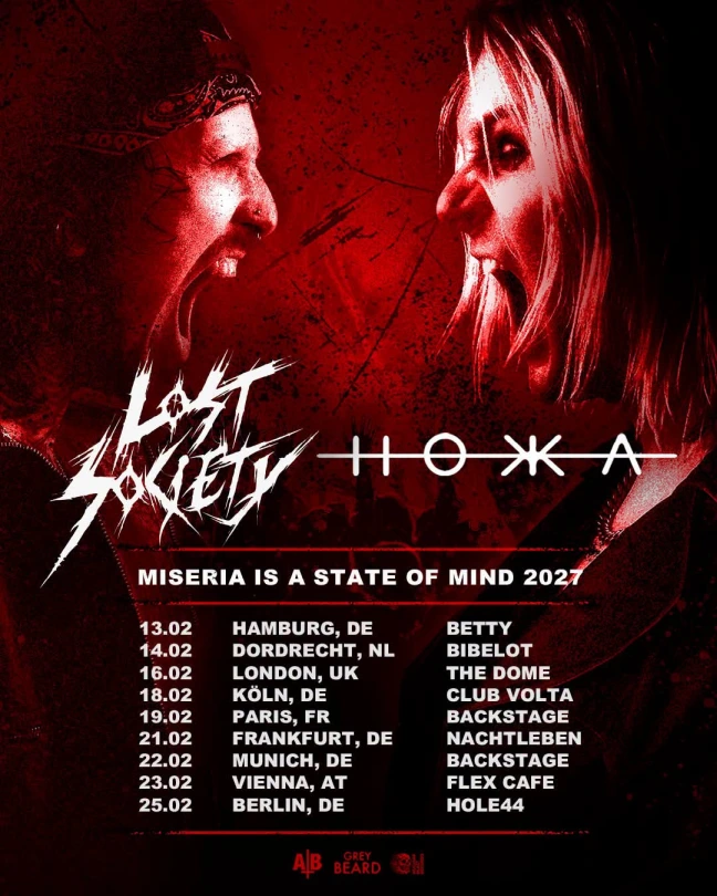 Lost Society HOKKA Tour 2027