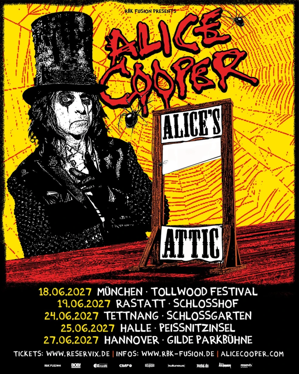 Alice Cooper 2027 Tour
