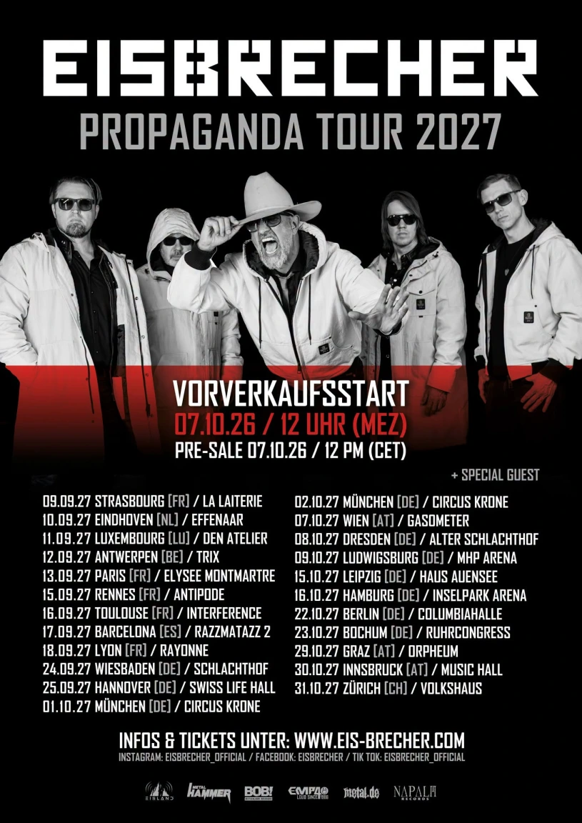 Eisbrecher Tour 2027
