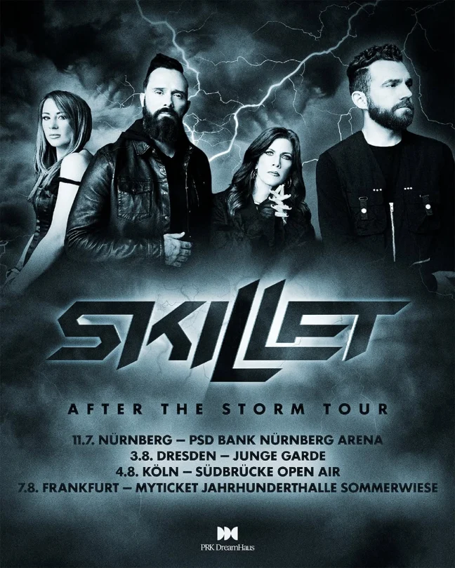 Skillet After The Storm Tour 2027